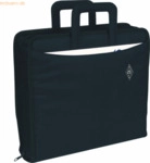 Wedo Ordnertasche A4 Polyester leer schwarz