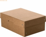 5 x Falken PURE Box Nature A5 100mm F&uuml;llh&ouml;he braun