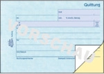 Avery Zweckform Formularbuch Quittung A6 quer selbstdurchschreibend VE