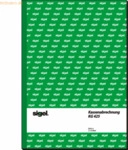 Sigel Formularbuch Kassenabrechnung A4 VE=2x50 Blatt