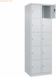 CP Schlie&szlig;fachschrank Classic PLUS 2x5 F&auml;cher 1850x600x500mm lichtgrau