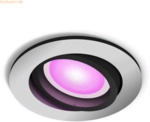 Signify Philips Hue White&Col. Amb.Centura Einbausp rund alum. 1x4.2W