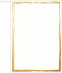 Sigel Motiv-Papier A4 200g Golden frame 50 Blatt