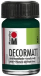 Marabu Decormatt Acryl - Tannengr&uuml;n 075 15 ml.