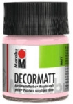 Marabu Decormatt Acryl - Wildrose 231 50 ml.