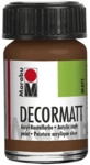 Marabu Decormatt Acryl - Hellbraun 047 15 ml.