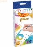Jovi Fasermaler Glitter 1mm VE=8 St&uuml;ck sortiert