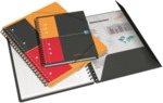 5 x Oxford Kollegblock Meetingbook International A5+ 80g/qm liniert 80