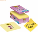Post-it Haftnotiz Super Sticky Notes Promotion 127x76mm 90 Blatt gelb