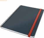 Leitz Collegeblock Cosy B5 PP kariert 80 Blatt grau