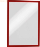 Durable Magnetrahmen Duraframe selbstklebend A4 rot