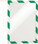 Durable Informationsrahmen Duraframe Security A4 VE=2 St&uuml;ck wei&szlig;/gr&uuml;n