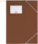 10 x Brunnen Sammelmappe A4 Fact! PP braun