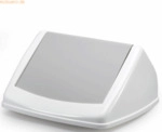 Durable Schwingdeckel Durabin Flip Lid Square 40 grau
