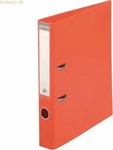 Exacompta 53544E-10, 10 x Exacompta Ordner Premium A4 PVC 50mm orange