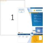 HERMA Inkjet-Etiketten wei&szlig; 210x297mm Special A4 VE=80 St&uuml;ck