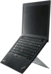 R-Go Laptost&auml;nder Riser Attachable - verstellbar Aluminium schwarz.