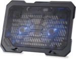 Conceptronic CONCEPTRONIC 2-Fan USB-A2.0 Laptop-K&uuml;hlpad 25Kg 15.6- sw