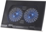 Conceptronic CONCEPTRONIC 2-Fan USB-A2.0 Laptop-K&uuml;hlpad 30Kg 17- sw