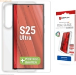E.V.I. DISPLEX Real Glass + Case Samsung Galaxy S25 Ultra