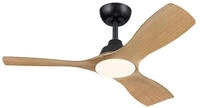 Signify Philips Olas Leuchte mit Ventilator 42 30W+24W BK&Wood