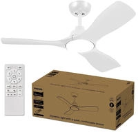 Signify Philips Fixed blade Leuchte mit Ventilator 42 30W+24W WH