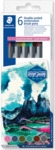 10 x Staedtler Doppelfasermaler 3001 Around the World Set AMS 6 St&uuml;ck