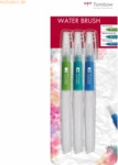 Tombow Wassertankpinsel leer bef&uuml;llbar feine/mittlere/flache Pinselspi