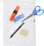Foldersys Gleitverschlusstasche 305x213mm (keine A4 Bl&auml;tter) PVC mit L