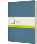 Moleskine Notizheft Cahier XL 19x25cm blanko Kartoneinband VE=3 St&uuml;ck