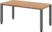 Kompatibel QS16/E, Kompatibel mcbuero.de Schreibtisch 4-Fu&szlig; eckig 160x80cm