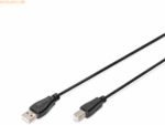 Assmann DIGITUS USB Anschlusskabel, Typ A - B St/St, 1.0m,, sw
