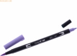 6 x Tombow Dual-Fasermaler ABT mit Rundspitze/Pinselspitze periwinkle