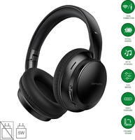 4Smarts 4smarts Over-Ear Bluetooth Kopfh&ouml;rer SkyBuds Wave, schwarz
