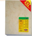Sigel Designpapier Marmor A4 90g/qm VE=250 Blatt beige