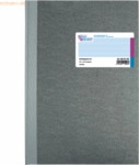 K+E Brieftagebuch A4 96 Blatt Deckenband hellblau