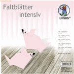 Ludwig B&auml;hr Faltbl&auml;tter Intensiv Uni 20x20cm VE=100 Blatt altrosa