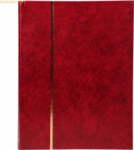 Exacompta Briefmarkenalbum 22,5x30,5cm 32 Seiten bordeaux