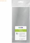 10 x Heyda Seidenpapier 18g/qm 50x70cm silber VE=5 Bogen