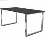 Kerkmann Schreibtisch Aveto B&uuml;gelgestell 160x80x68-82cm h&ouml;henverstellb