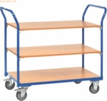 Fetra Tischwagen 1802 Ladefl&auml;che 1.000x600mm blau