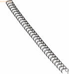 Fellowes Drahtbinder&uuml;cken A4 3:1 12mm 81-100 Blatt schwarz VE=100 St&uuml;c
