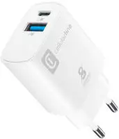 Cellularline Cellularline Dual Port Travel Charger Samsung PD 25W Whit