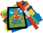 Werola Feinkrepp-Papier 50cmx2,5m 32g/qm VE=10 Rollen farbig sortiert