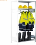 Schulte Anbau-Garderobenregal MULTIplus 14157 200x130x60cm