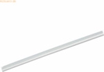 Durable Klemmschiene A4 ca. 60 Blatt wei&szlig; VE=50 St&uuml;ck
