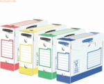 Bankers Box Archivschachteln Heavy Duty A4+ 100mm VE=8 St&uuml;ck farbig so