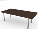 Kerkmann Schreibtisch StageOne Form 5 XL BxT 200x100cm wenge