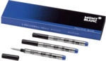 Montblanc Tintenrollermine Mozart - M small pacific blue 3 St&uuml;ck.