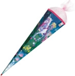 Roth Schult&uuml;te Magische Einhornreiterin - sechseckig 85 cm Glitter Org